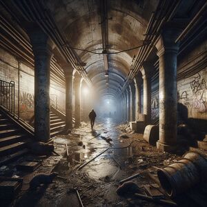 Tuneis usados pelo ratos